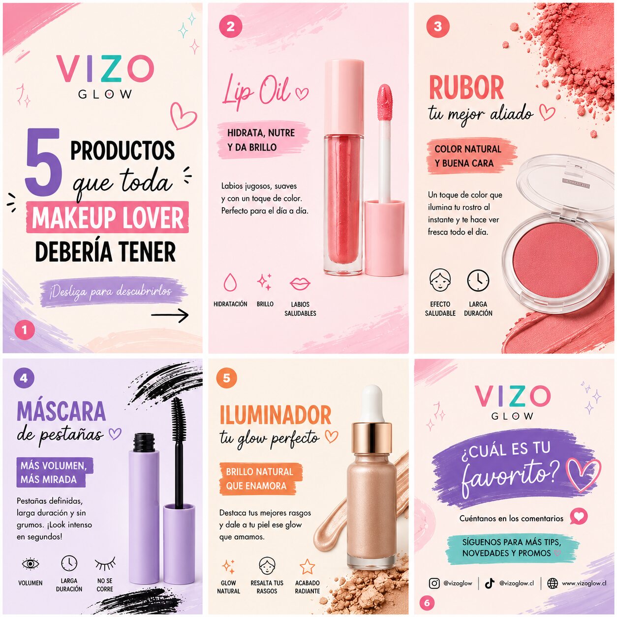 Contenido Vizo Glow