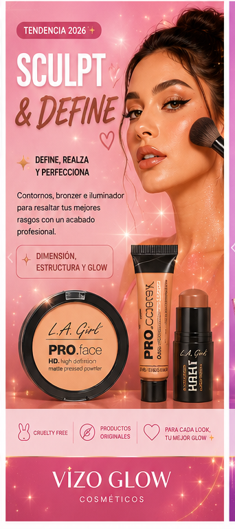 Inicio vizo glow 05 la girl sculpt define